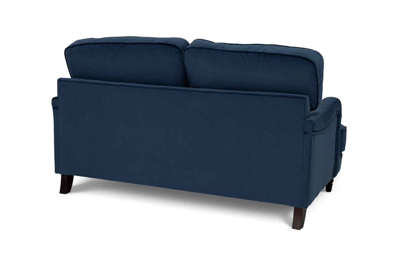 Habitat Matilda Velvet 2 Seater Sofa - Blue 6 Habitat Matilda Velvet 2 Seater Sofa - Blue - Image 4
