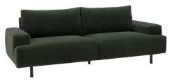 Habitat Julien Fabric 3 Seater Sofa - Dark Green -Sofa Discount Store 7911408 R Z002A
