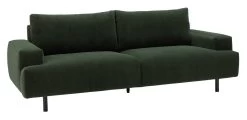Habitat Julien Fabric 3 Seater Sofa - Dark Green -Sofa Discount Store 7911408 R Z008A