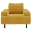 Habitat Julien Fabric Armchair - Yellow 1 Habitat Julien Fabric Armchair - Yellow -Sofa Discount Store 7944341 R Z001A