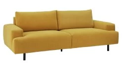 Habitat Julien Fabric 2 Seater Sofa - Yellow -Sofa Discount Store 7946875 R Z002A