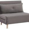 Habitat Roma Small Double Velvet Chair Bed - Charcoal -Sofa Discount Store 7995541 R Z001A