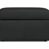 Habitat Gabe Leather Storage Footstool - Black -Sofa Discount Store 8062284 R Z001A