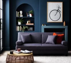 Habitat Chase Fabric Clic Clac Sofa Bed - Charcoal -Sofa Discount Store 8064268 R Z002C