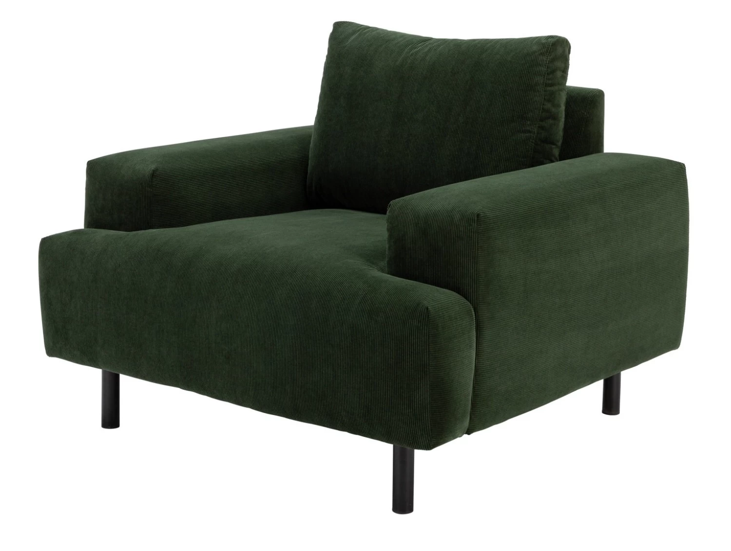 Habitat Julien Fabric Armchair - Green 6 Habitat Julien Fabric Armchair - Green - Image 4