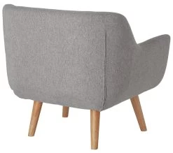 Habitat Nellie Fabric Accent Chair - Grey -Sofa Discount Store 8346278 R Z003A