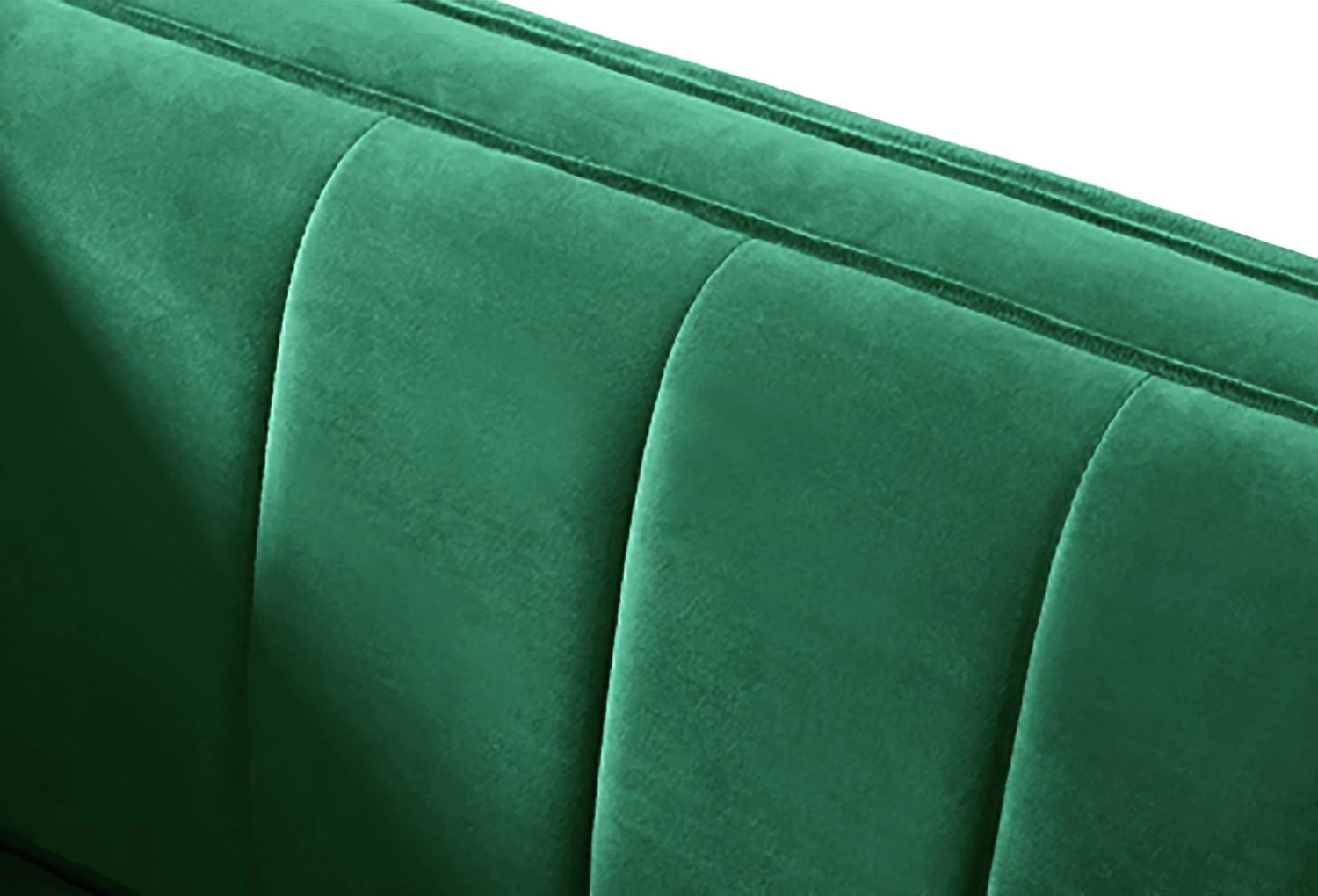 Habitat Vanessa Velvet Armchair - Green 7 Habitat Vanessa Velvet Armchair - Green - Image 5