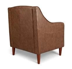 Habitat Dorian Faux Leather Armchair - Tan -Sofa Discount Store 8435866 R Z003A