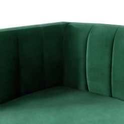 Habitat Vanessa Velvet 3 Seater Sofa - Green -Sofa Discount Store 8463852 R Z007A