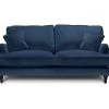 Habitat Matilda Velvet 3 Seater Sofa - Blue -Sofa Discount Store 8484233 R Z001A