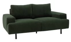 Habitat Julien Fabric 2 Seater Sofa - Dark Green -Sofa Discount Store 8536679 R Z008A