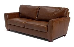 Habitat Milford Leather 4 Seater Sofa - Tan 12 Habitat Milford Leather 4 Seater Sofa - Tan -Sofa Discount Store 8591250 R Z002A