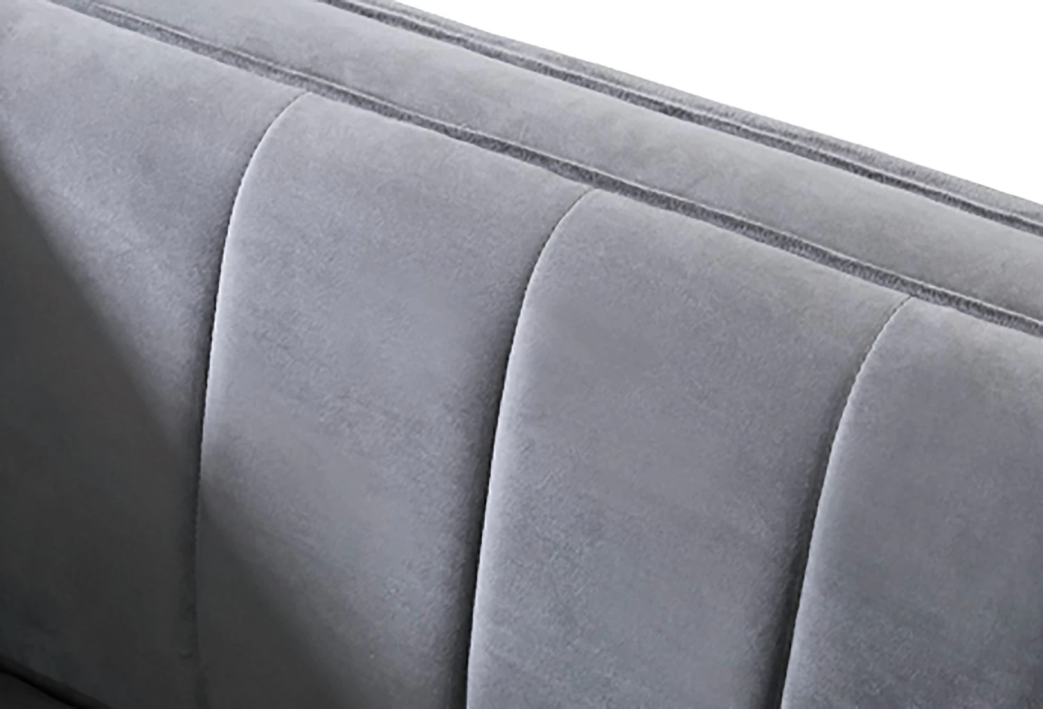 Habitat Vanessa Velvet Armchair - Grey 7 Habitat Vanessa Velvet Armchair - Grey - Image 5