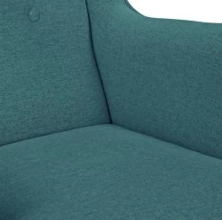 Habitat Callie Fabric Wingback Chair - Teal -Sofa Discount Store 8724948 R Z005A