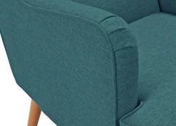 Habitat Callie Fabric Wingback Chair - Teal -Sofa Discount Store 8724948 R Z006A
