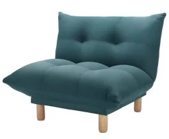 Habitat Kota Velvet Armchair - Teal -Sofa Discount Store 8761217 R Z002A