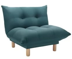Habitat Kota Velvet Armchair - Teal -Sofa Discount Store 8761217 R Z008A