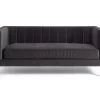 Habitat Vanessa Velvet 3 Seater Sofa - Grey -Sofa Discount Store 8771018 R Z001A