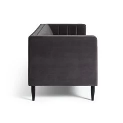 Habitat Vanessa Velvet 3 Seater Sofa - Grey -Sofa Discount Store 8771018 R Z004A