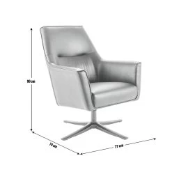 Habitat Rhett Faux Leather Swivel Chair - Black 13 Habitat Rhett Faux Leather Swivel Chair - Black -Sofa Discount Store 8774651 R Z020A