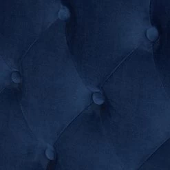 Habitat Blake Velvet 3 Seater Sofa - Navy Blue -Sofa Discount Store 8802743 R Z005A