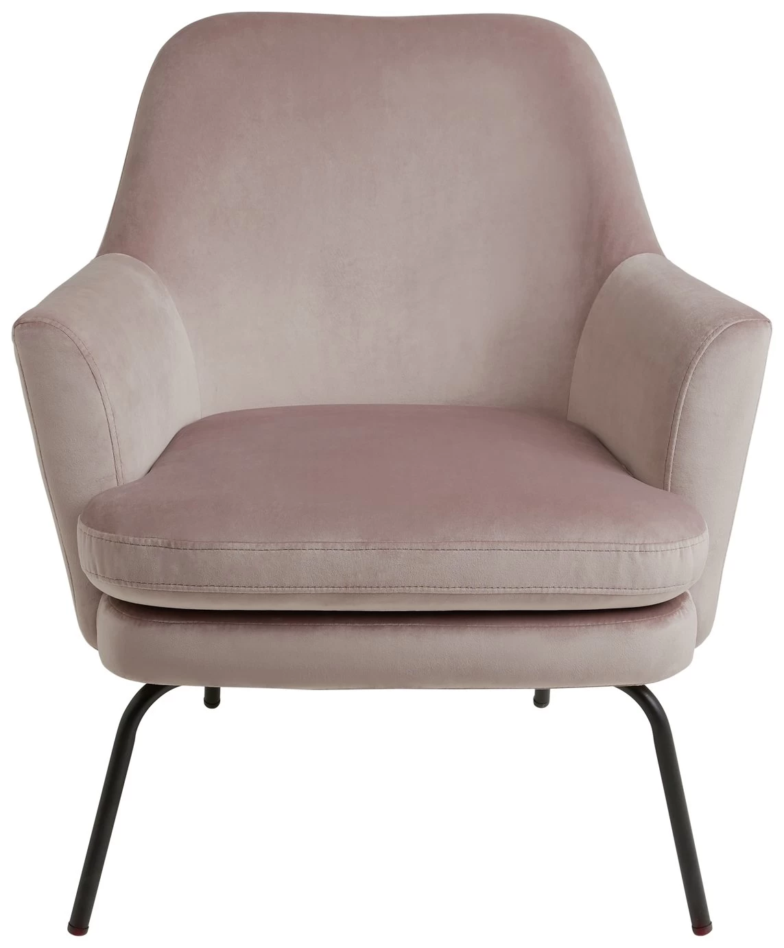 Habitat Celine Velvet Accent Chair - Pink 3 Habitat Celine Velvet Accent Chair - Pink