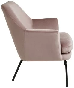 Habitat Celine Velvet Accent Chair - Pink 11 Habitat Celine Velvet Accent Chair - Pink -Sofa Discount Store 8809708 R Z002A