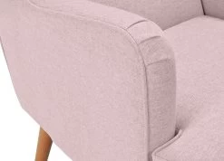 Habitat Callie Fabric Wingback Chair - Blush Pink -Sofa Discount Store 8839895 R Z006A