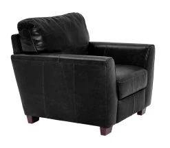 Habitat Milford Leather Chair - Black 12 Habitat Milford Leather Chair - Black -Sofa Discount Store 8841773 R Z004A
