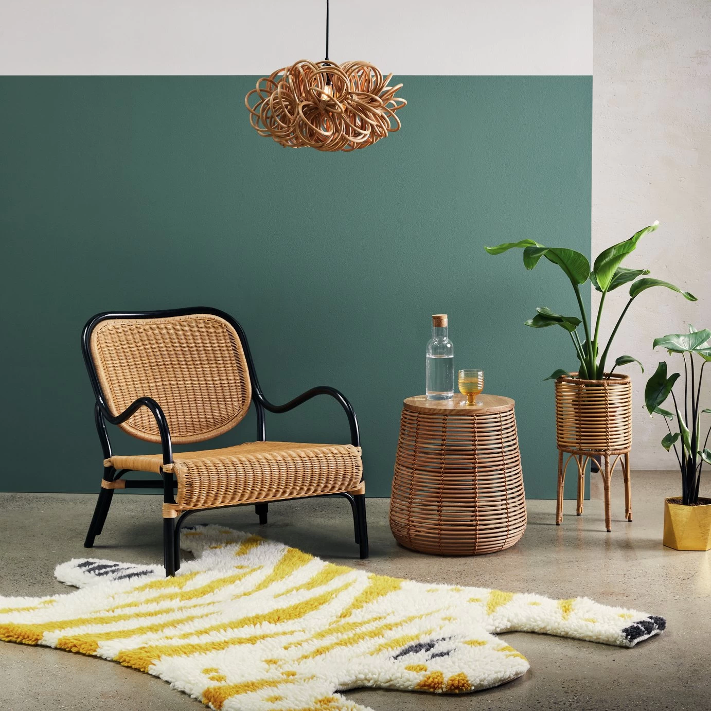 Habitat Rafa Rattan Accent Chair 4 Habitat Rafa Rattan Accent Chair - Image 2