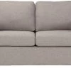 Habitat Apartment 2 Seater Fabric Sofa Bed - Light Grey -Sofa Discount Store 8877981 R Z001A