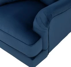 Habitat Matilda Velvet Armchair - Blue -Sofa Discount Store 8878595 R Z006A