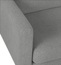 Habitat Remi Fabric Armchair In A Box - Light Grey -Sofa Discount Store 8896395 R Z006A