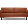 Habitat Jackson Leather 4 Seater Sofa - Tan