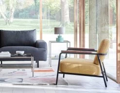 Habitat Cooper Fabric Armchair - Yellow 19 Habitat Cooper Fabric Armchair - Yellow -Sofa Discount Store 8899244 R Z002C