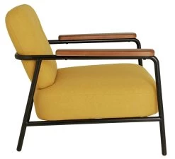 Habitat Cooper Fabric Armchair - Yellow 15 Habitat Cooper Fabric Armchair - Yellow -Sofa Discount Store 8899244 R Z004A