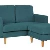 Habitat Remi Fabric 2 Seater Chaise Sofa In A Box - Teal 1 Habitat Remi Fabric 2 Seater Chaise Sofa In A Box - Teal -Sofa Discount Store 8904665 R Z001A
