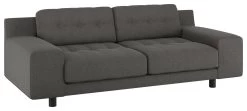 Habitat Hendricks Fabric 3 Seater Sofa - Charcoal -Sofa Discount Store 8904933 R Z008A