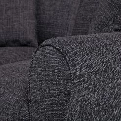 Habitat Lisbon Fabric 2 Seater Sofa - Charcoal -Sofa Discount Store 8948858 R Z006A