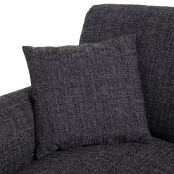 Habitat Lisbon Fabric 2 Seater Sofa - Charcoal -Sofa Discount Store 8948858 R Z007A