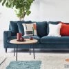 Habitat Swift Velvet 3 Seater Sofa - Moss Green