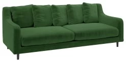 Habitat Swift Velvet 3 Seater Sofa - Moss Green -Sofa Discount Store 8957870 R Z006A