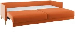 Habitat Hyde 3 Seater Fabric Sofa Bed - Orange -Sofa Discount Store 8972219 R Z002A