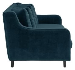 Habitat Swift Velvet 2 Seater Sofa - Blue -Sofa Discount Store 8997823 R Z004A