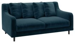 Habitat Swift Velvet 2 Seater Sofa - Blue -Sofa Discount Store 8997823 R Z008A