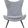 Habitat Robbie Fabric Accent Chair - Grey -Sofa Discount Store 9134362 R Z001A