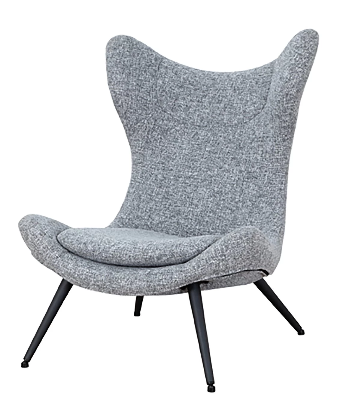 Habitat Robbie Fabric Accent Chair - Grey 5 Habitat Robbie Fabric Accent Chair - Grey - Image 3