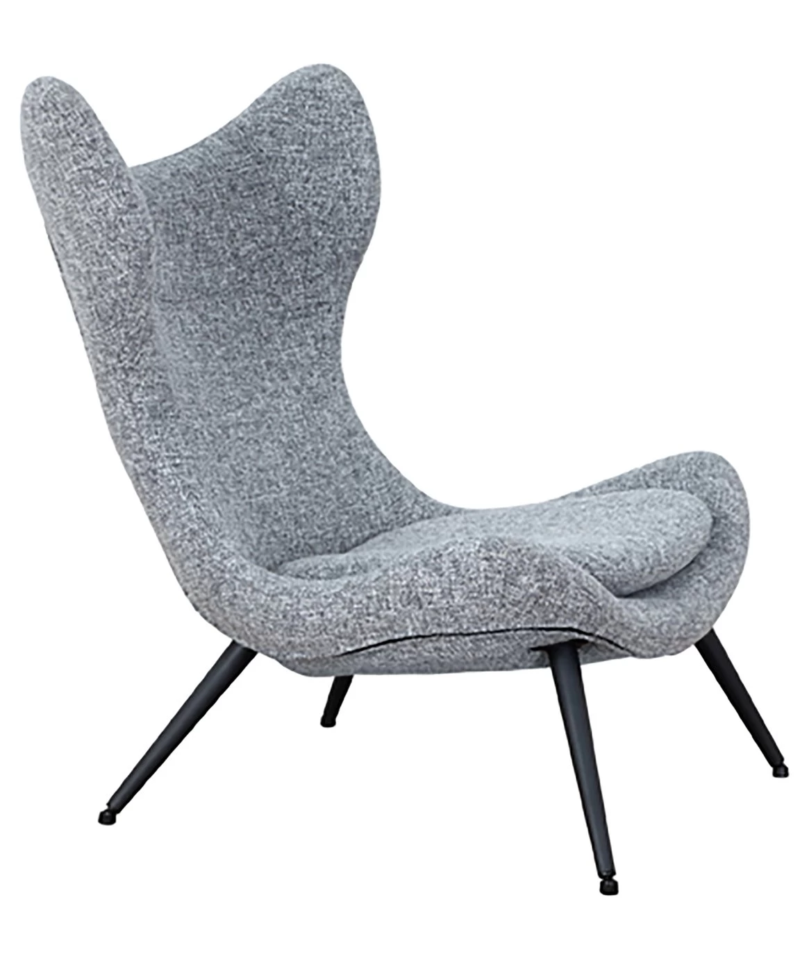 Habitat Robbie Fabric Accent Chair - Grey 7 Habitat Robbie Fabric Accent Chair - Grey - Image 5