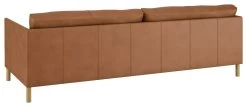 Habitat Hyde 3 Seater Leather Sofa Bed - Tan -Sofa Discount Store 9185005 R Z003A