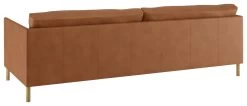 Habitat Hyde 3 Seater Leather Sofa Bed - Tan -Sofa Discount Store 9185005 R Z008A